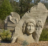 Heritage Sculptures at Pensioners Hill Lookout - Your Accommodation