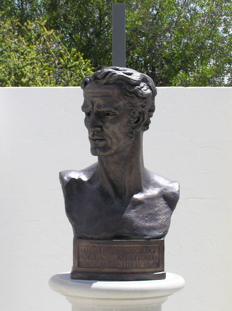 Adam Lindsay Gordon Bronze Bust - Your Accommodation 0