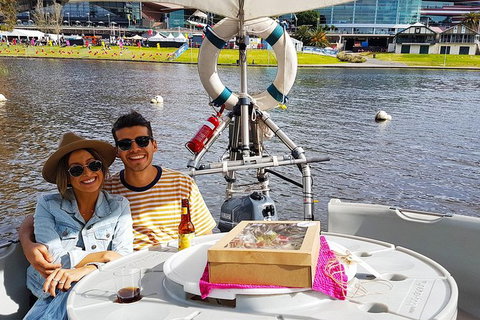 Adelaide 2-hour BBQ Boat Hire For 2 People + Wine And Cheese Grazer - Your Accommodation 0