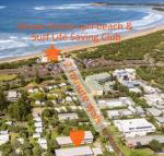 Alices Palace 2 minute walk to lifeguard patrolled surf beach