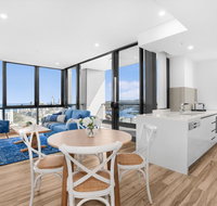 Grand Beach Views in 2-Bed Apartment With Balcony - Your Accommodation