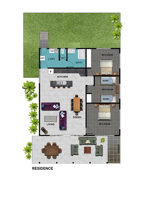 King Reef Beach House - Your Accommodation 3