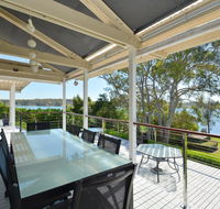 Morisset Bay Waterfront Views Lake House looking over Trinity Marina - Your Accommodation