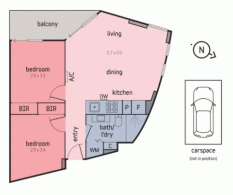 2Bedroom Apartment With Views In Docklands Next To CBD & Marvel Stadium - Your Accommodation 15
