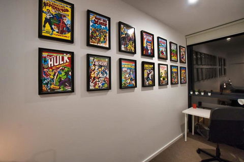 DC Vs Marvel Theme Ft Arcade Machine Pool Gym Sauna BBQ - Your Accommodation 4