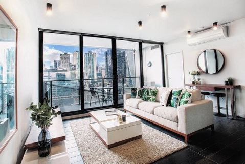 27, Docklands@2BD2BTH, SkyBus&Free Tram&TrainStation - Your Accommodation 0