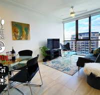 2BR Food  Drink Hub  Gym Pool Views Roof Terrace - Your Accommodation