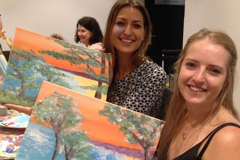 Friday Night 2 For 1 Paint And Sip Art Sessions - Your Accommodation 4
