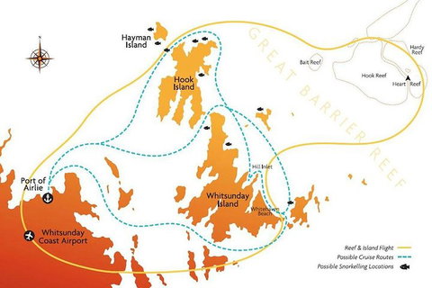Reef And Island Scenic Flight From Airlie Beach - Your Accommodation 0