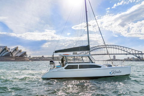 Vivid 90-Minute Sydney Harbour Catamaran Cruise With BYO Drinks - Your Accommodation 0