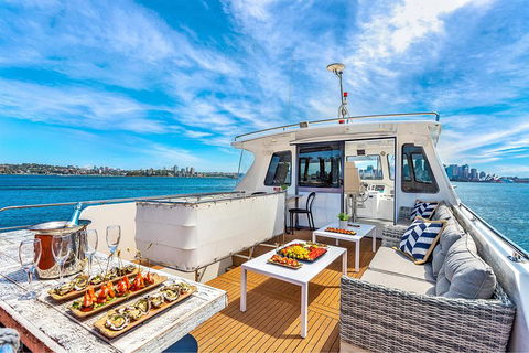 Vivid 90-Minute Sydney Harbour Intimate Catamaran Cruise With Canapes - Your Accommodation 4