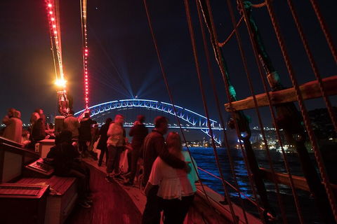 Vivid Tall Ships Dinner Cruise On Sydney Harbour - Your Accommodation 1