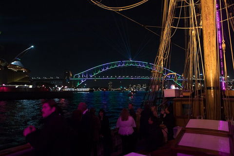 Vivid Tall Ships Dinner Cruise On Sydney Harbour - Your Accommodation 3