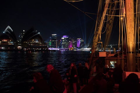 Vivid Tall Ships Dinner Cruise On Sydney Harbour - Your Accommodation 4